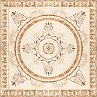 Плитка Click Ceramica BAHREIN ROSETON MARRON 45х45 изображение 1