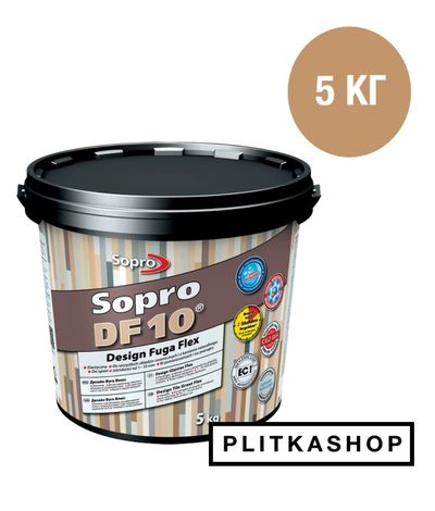Декоративная эластичная затирка Sopro DF 10 1068/5 5 kg