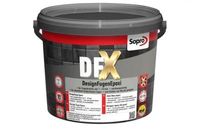 Затирка епоксидна sopro DFX JASNOSZARY 16 3 кг