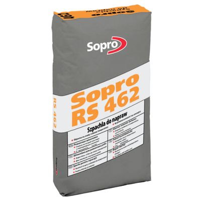 Гидровяжущая шпаклівка для підлог, стін і стель Sopro RS 462/25 25кг