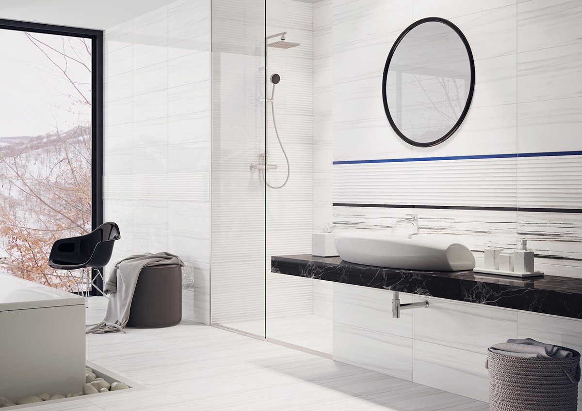 керамическая плитка в интерьере