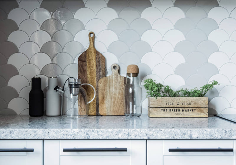 Плитка рыбья чешуя керамогранит фото 3