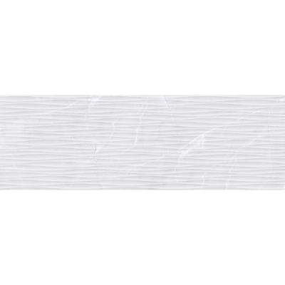 Плитка CERAMICA DESEO ETANIA SILVER DECOR WAVES 30x90 зображення 1