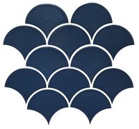 Мозаика Kotto Ceramica SCALES SC 6008 Steel Blue (компл А и В) изображение 1