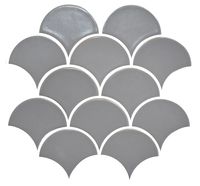 Мозаика Kotto Ceramica SCALES SC 6019 Silver (компл А и В) изображение 1
