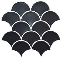 Мозаика Kotto Ceramica SCALES SC 6022 Graphite Black (компл А и В) изображение 1