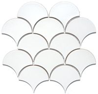 Мозаика Kotto Ceramica SCALES SC 6024 White изображение 1