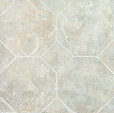 Плитка керамограніт Decorato Octagon Bianco 45*45 (zwxv81)