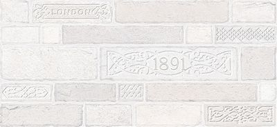 Декор Intercerama Brick сірий Д50071