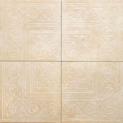 Декор Zeus Ceramica з 4-х плиток beige (rax21)