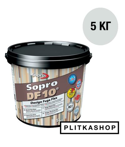 Декоративная эластичная затирка Sopro DF 10 1051/5 5 kg
