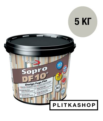 Декоративна еластична затирка Sopro DF 10 1052/5 5 kg