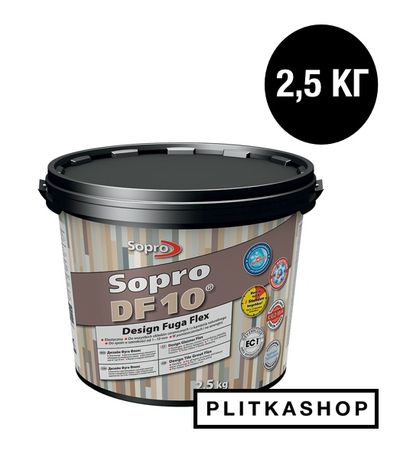 Декоративна еластична затирка Sopro DF 10 1061/2,5 2,5 kg