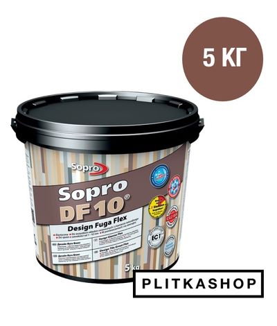 Декоративная эластичная затирка Sopro DF 10 1067/5 5 kg
