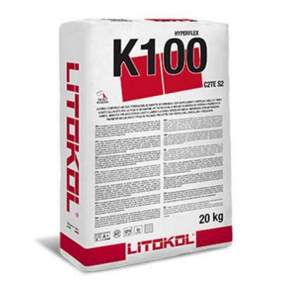 Клей для плитки Litokol HYPERFLEX K100G0020 20 кг