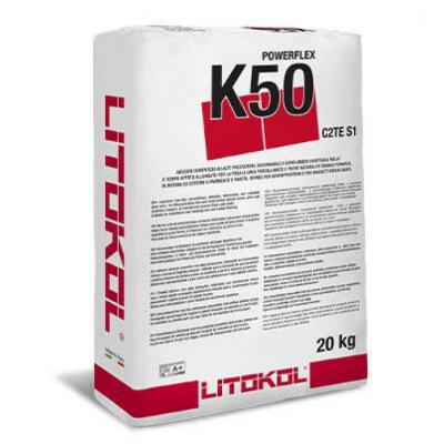 Клей для плитки Litokol POWERFLEX K50B0020 20 кг