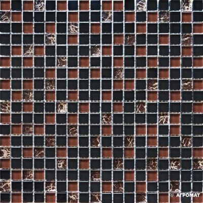 Мозаїка Grand Kerama мікс чорний камінь 2076