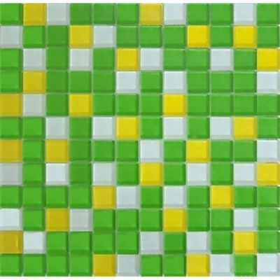Мозаика Grand Kerama микс зеленый белый желтый 804
