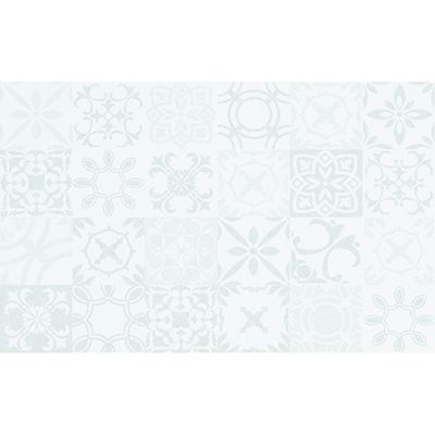 Плитка Cersanit Sansa White Pattern Glossy 25x40