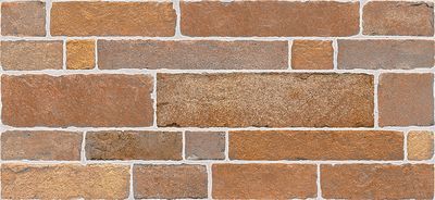 Плитка Intercerama Brick красно-коричневая стена