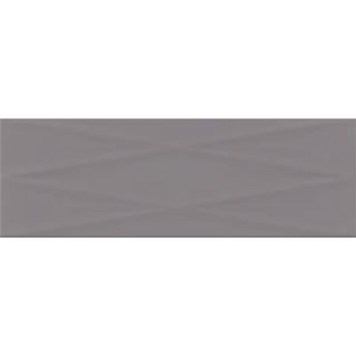 Плитка Opoczno Meridian Dark Grey Lines Structure Glossy 25x75