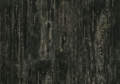 ПВХ плитка LG Hausys DecoTile Сосна пофарбована чорна 2367