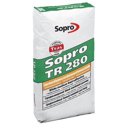 Середньошаровий клейовий розчин Sopro TR 280/25 25кг