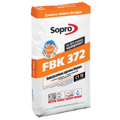 Стандартный клеевой раствор Sopro FBK 372 25кг