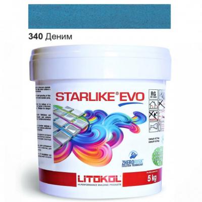 Затирка эпоксидная для швов Litokol STARLIKE EVO STEVOBDN0005 5 кг 340 деним