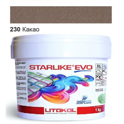 Затирка эпоксидная для швов Litokol STARLIKE EVO STEVOCCA0001 1 кг 230 какао