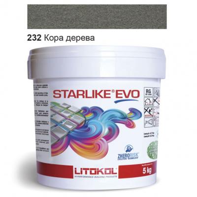 Затирка эпоксидная для швов Litokol STARLIKE EVO STEVOCUO0005 5 кг 232 кора дерева