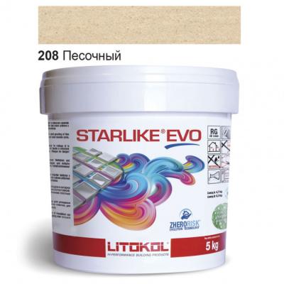 Затирка эпоксидная для швов Litokol STARLIKE EVO STEVOSBB0005 5 кг 208 песочный