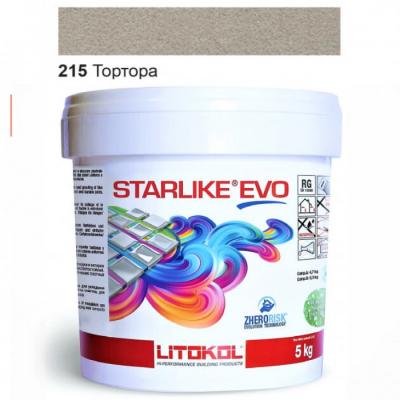 Затирка эпоксидная для швов Litokol STARLIKE EVO STEVOTRT0005 5 кг 215 тортора