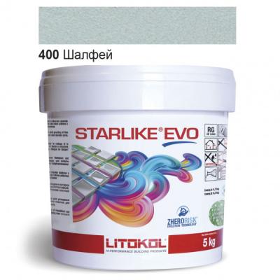 Затирка епоксидна для швів Litokol STARLIKE EVO STEVOVSL0005 5 кг 400 шавлія