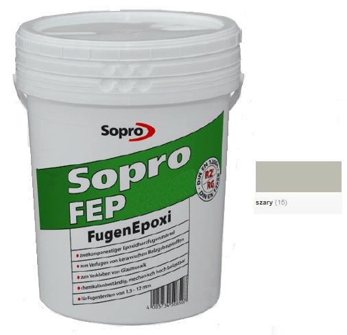 Двухкомпонентная эпоксидная затирка для швов 1,5 - 12 мм Sopro FEP 508 .