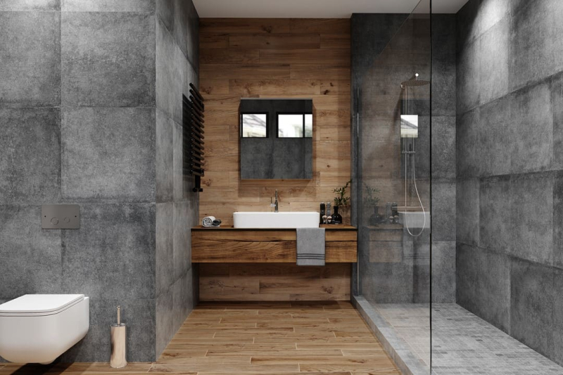 плитка керамограніт під бетон фото 1