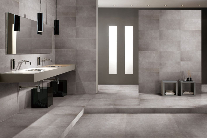 плитка керамограніт під бетон фото 2