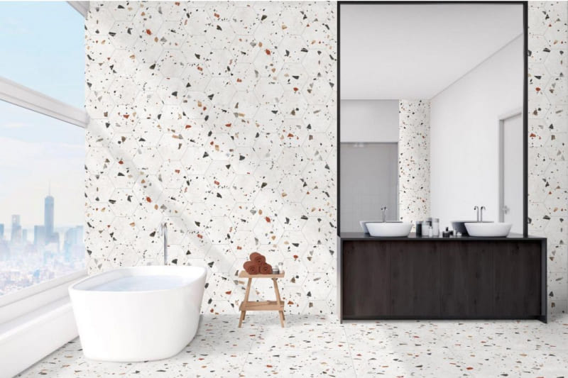 Плитка терраццо керамогранит фото 3