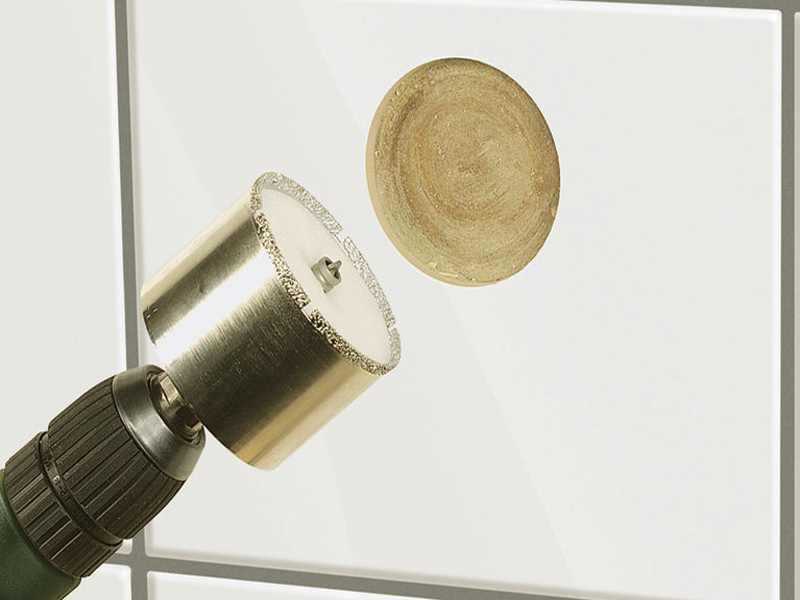 Сверление плитки